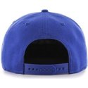 47-brand-flat-brim-side-logo-mlb-chicago-cubs-smooth-blue-snapback-cap