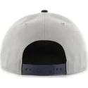 47-brand-flat-brim-side-logo-mlb-new-york-yankees-grey-snapback-cap