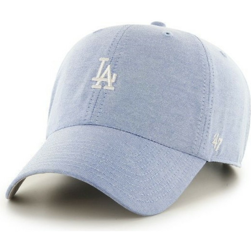 47-brand-curved-brim-small-logo-mlb-los-angeles-dodgers-blue-cap