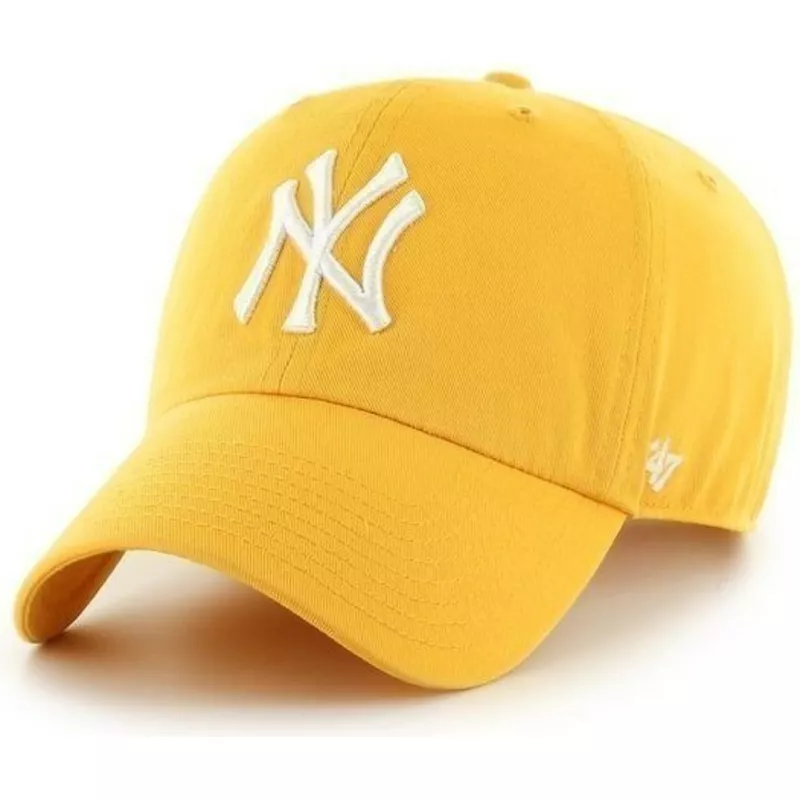 47-brand-curved-brim-large-front-logo-mlb-new-york-yankees-yellow-cap