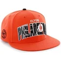 47-brand-flat-brim-large-front-logo-nhl-philadelphia-flyers-orange-snapback-cap